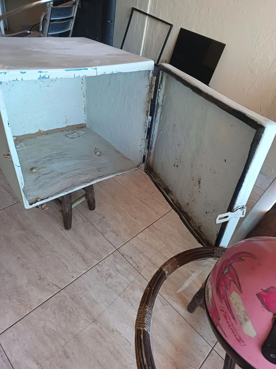 Baú para entregador de moto 