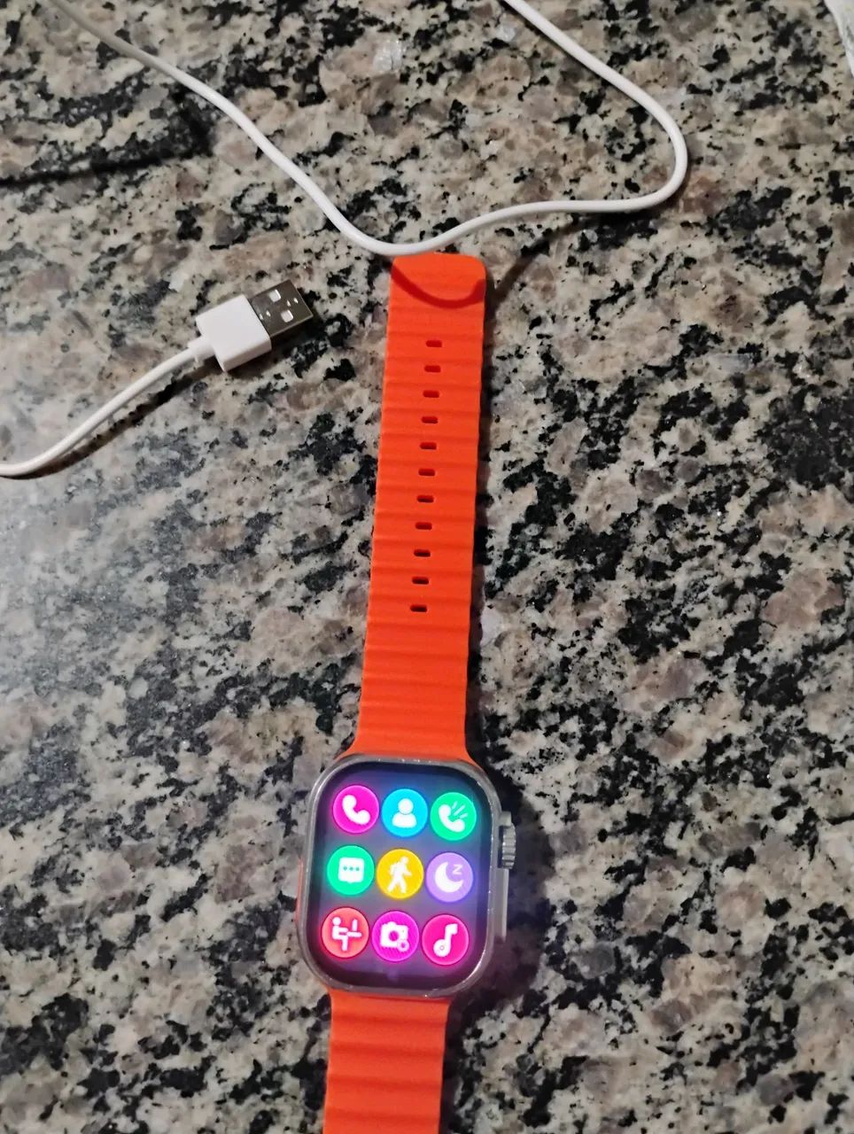 RELÓGIO SMARTWATCH (PRATICAMENTE NOVO) - Foto 2