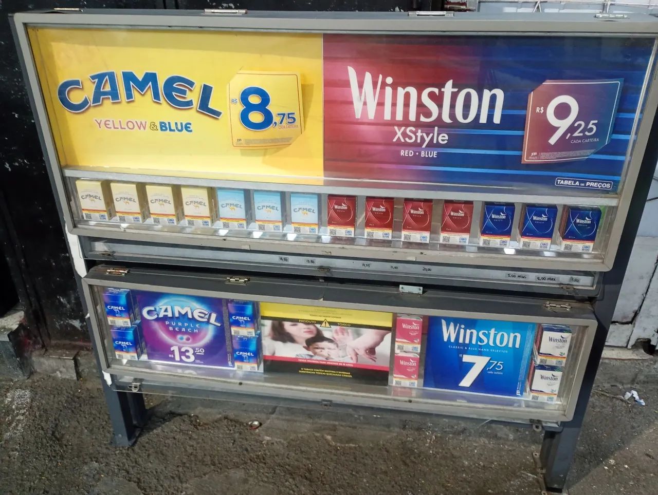 Cigarette Display Panel471883667085076484