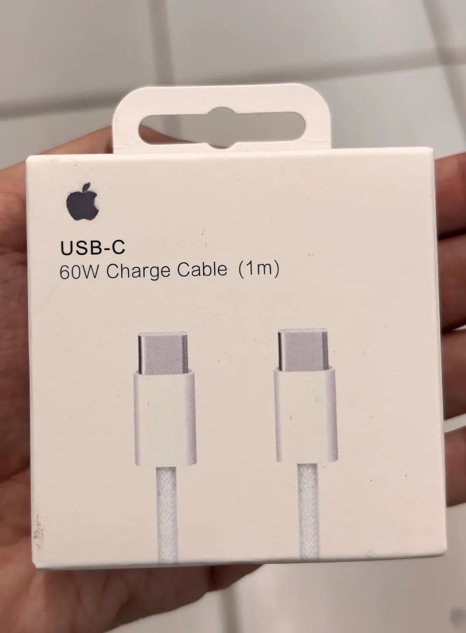 Carregador iPhone tipo C