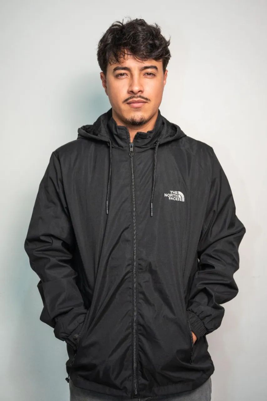 jaqueta the north face masculina impermeável preto g - Roupas - 18