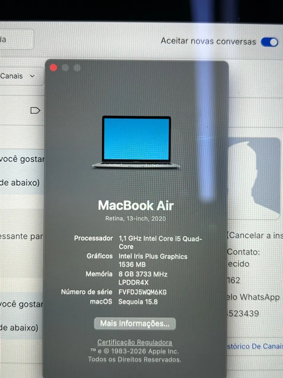Mac air 2020 - Foto 4
