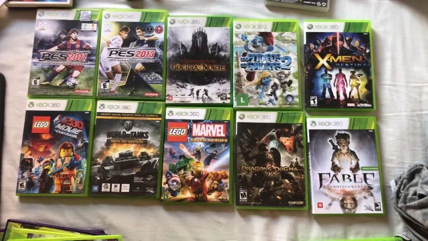 JOGOS DE X-BOX 360 2 JOGOS DE SUA ESCOLHA POR 80,00 REAIS - Jogos