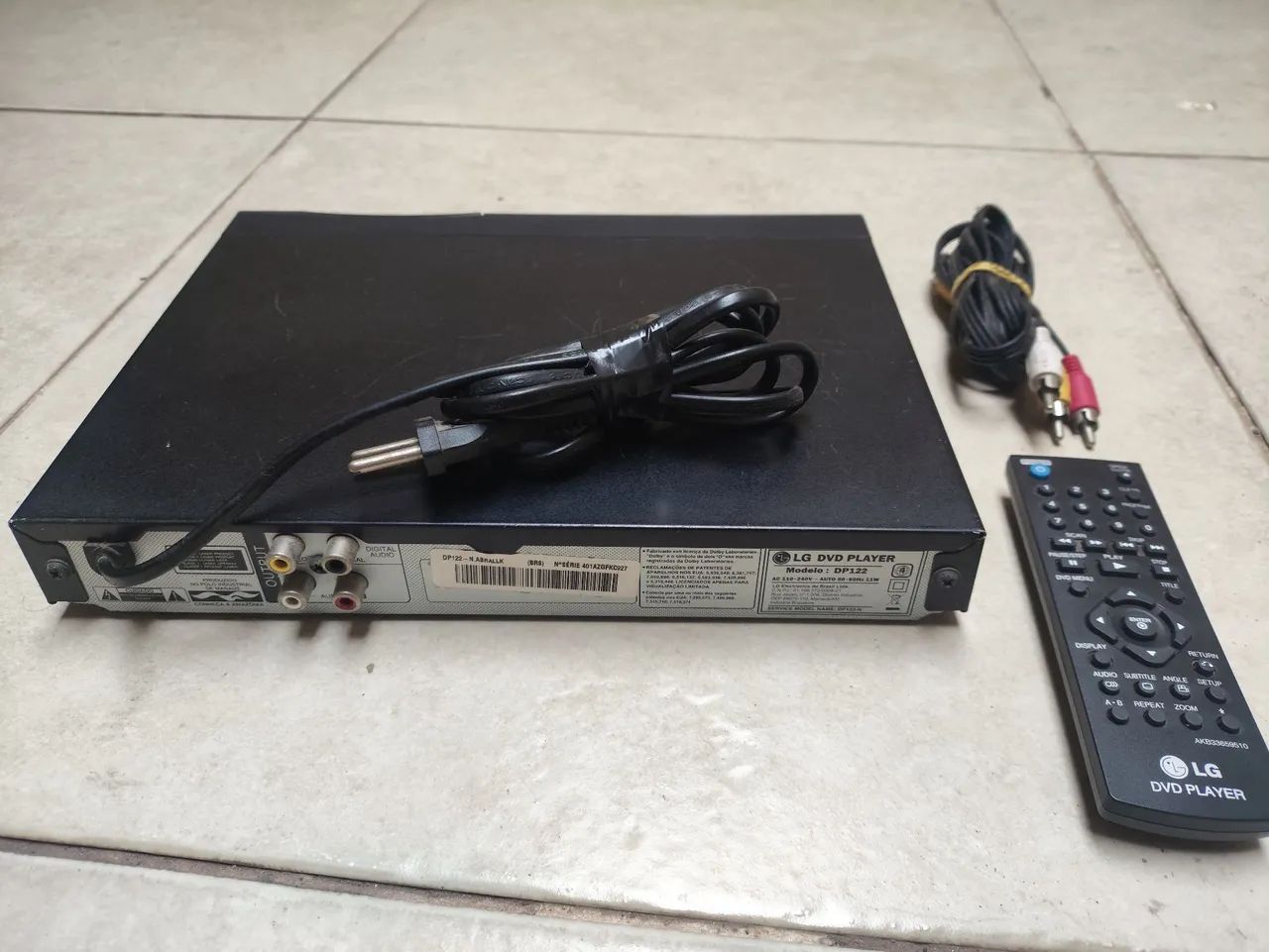Dvd Player LG Dp122, Usado - Foto 6