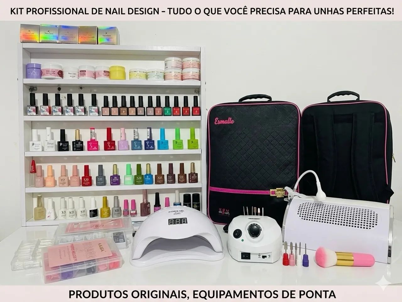 Material Unha em Gel COMPLETO !