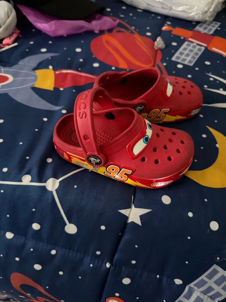 Crocs infantil relâmpago Mcqueen