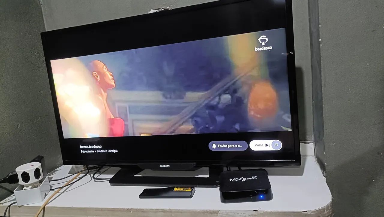 Tv Philips 32 com box tv  - Foto 3
