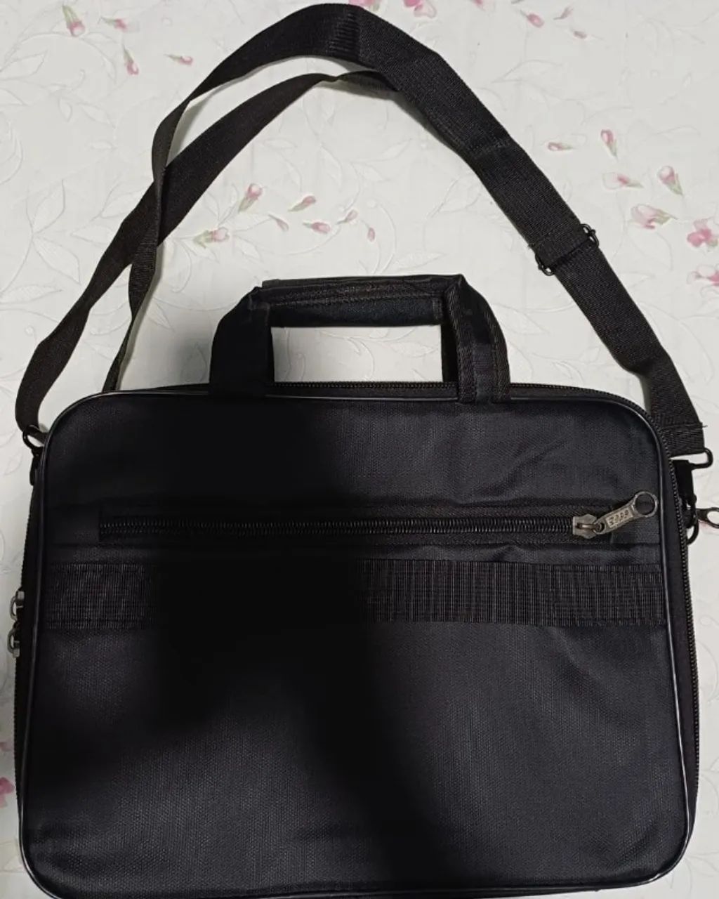Pasta Bolsa de Ombro Executiva Notebook Maleta Social Luxo Cor Preto Arca Mega - Foto 2