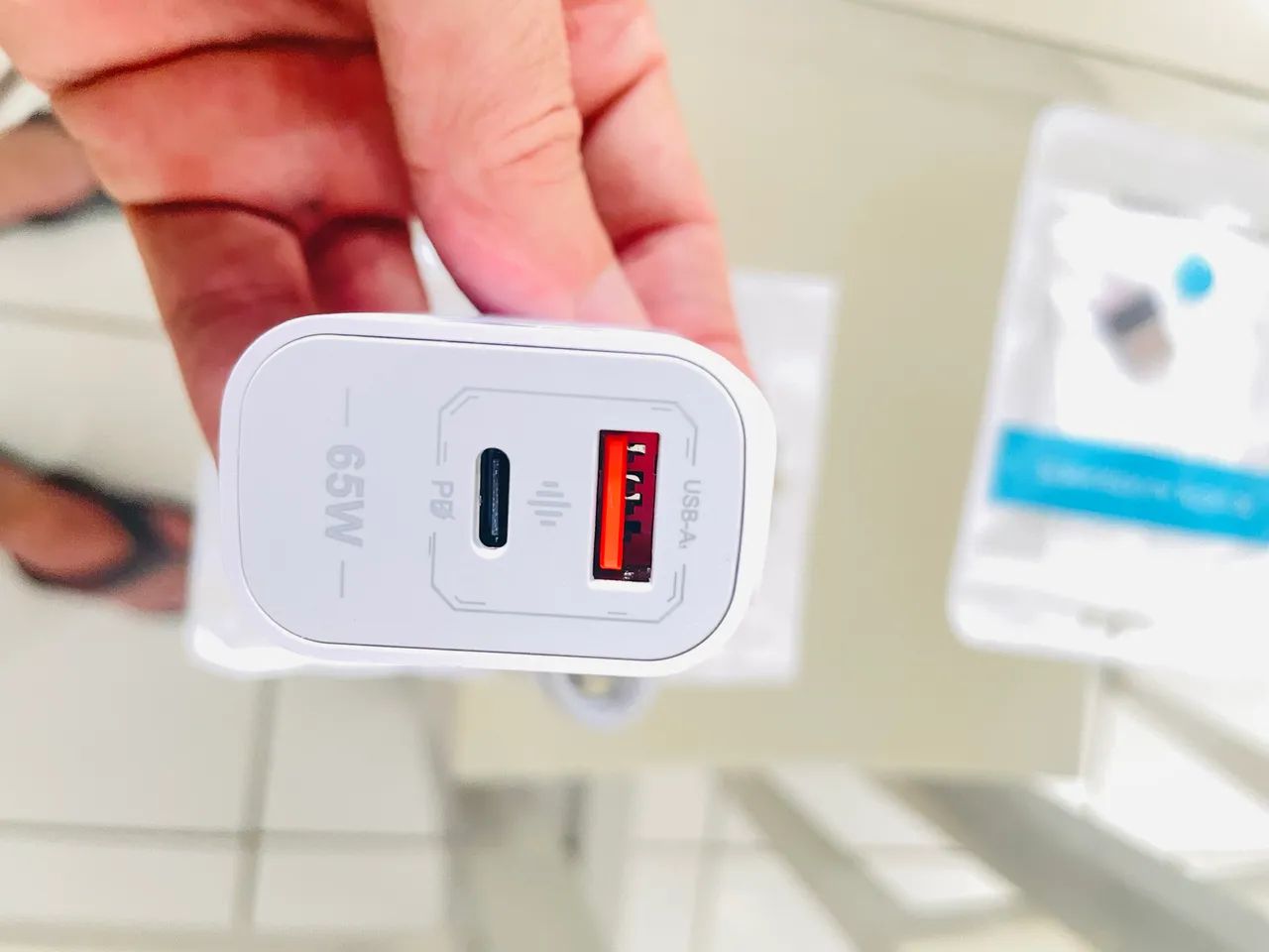 Carregador 65w Usb + Usb C - Foto 5