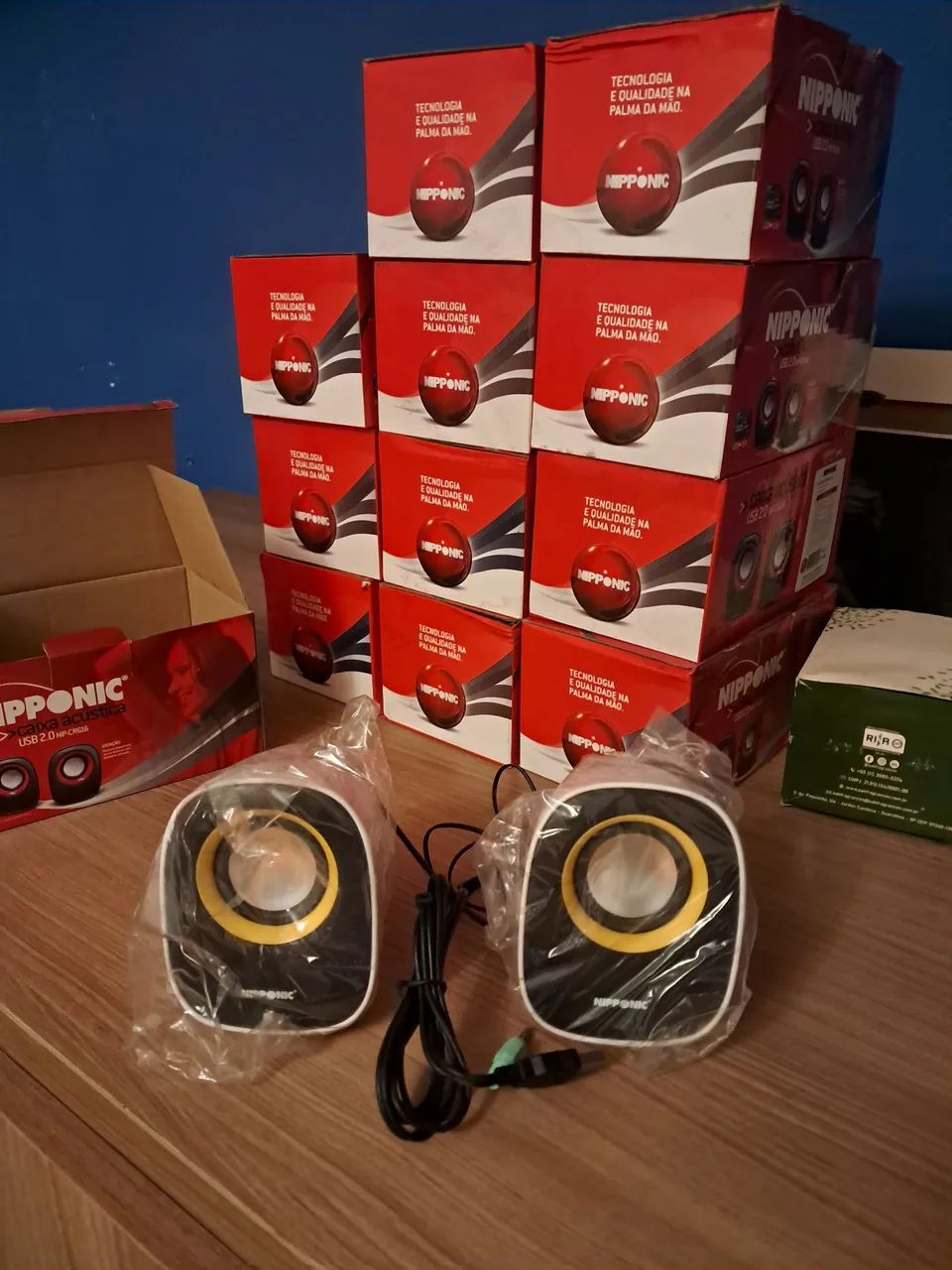 Caixa USB para computador 