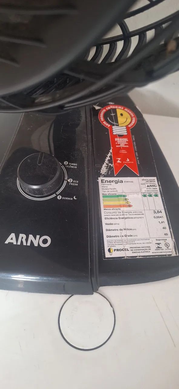 Ventilador Arno 6 pás 220v - Foto 2