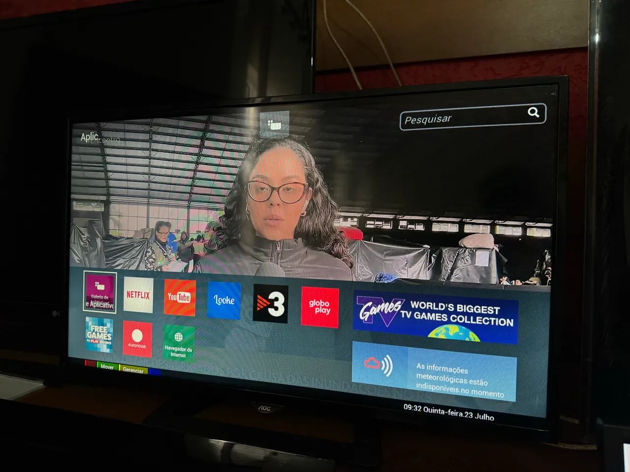 Televisão 32 LED smart 