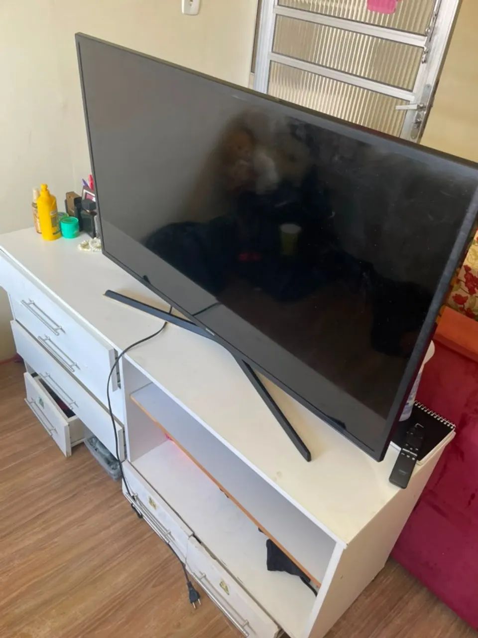 TV Samsung 43" Smart 4k com defeito - Foto 2