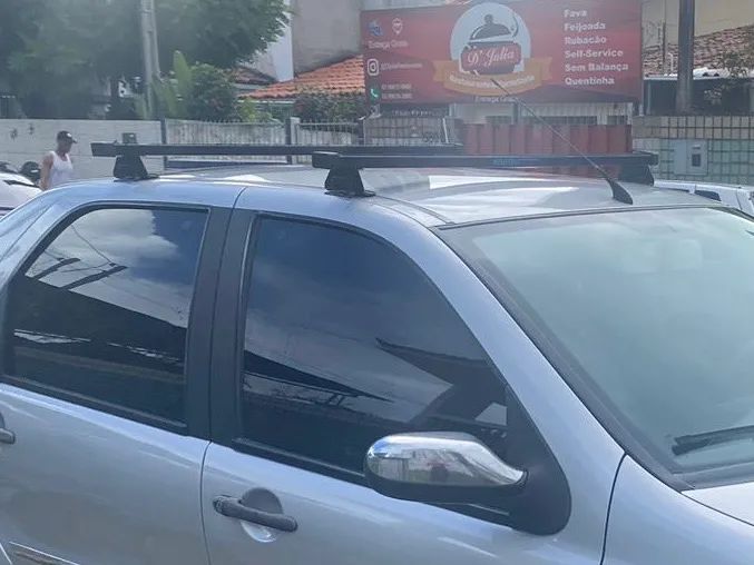 Bagageiro teto compatível com palio  - Foto 2