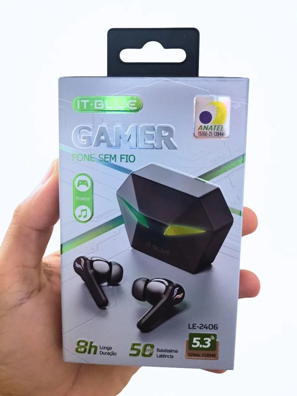 FONE DE OUVIDO BLUETOOTH GAMER It-Blue - Foto 2