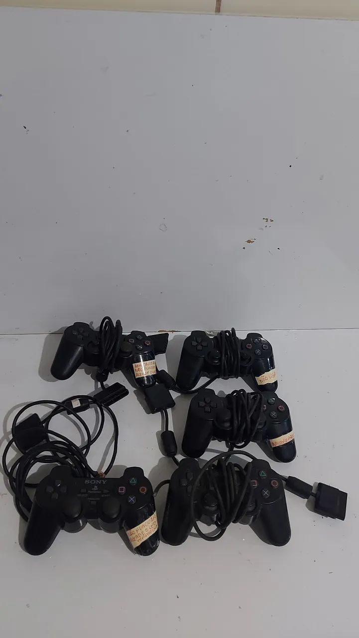 Lote se controle ps2 original 