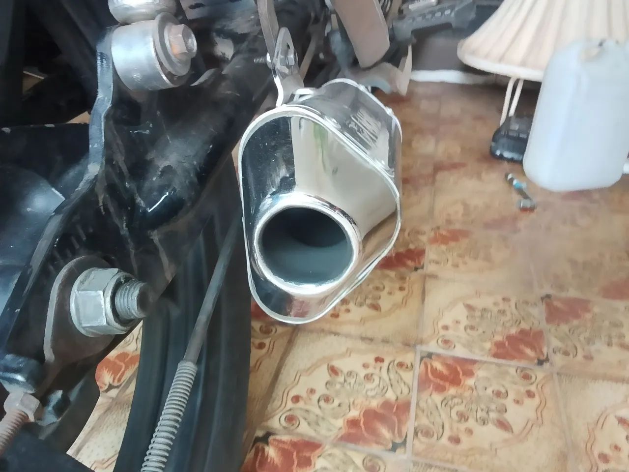 Escapamento Fortuna para cg 160 e 150 - Foto 3