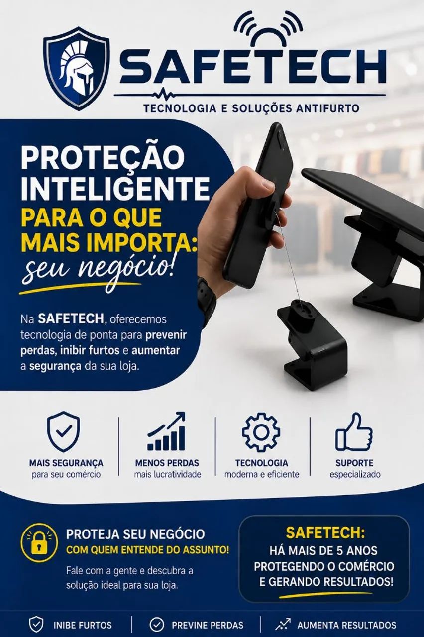 Sistema Anti furto lojas conveniência - Foto 3