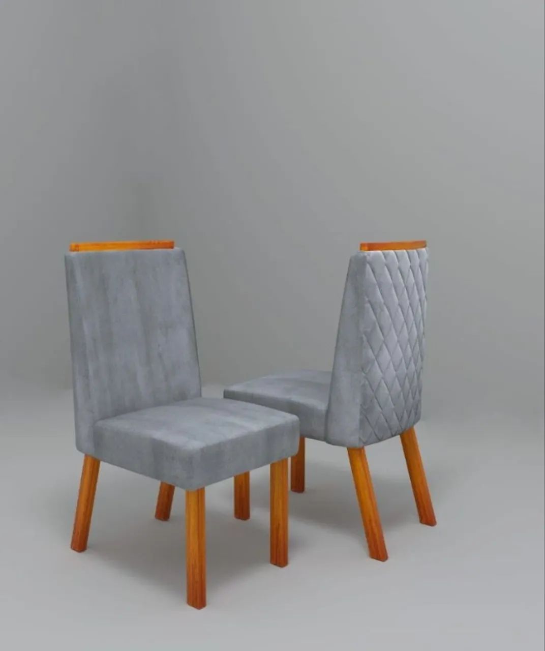 Conjunto Mesa de Jantar Malibu com 6 Cadeiras Alana 160x80m  - Foto 2