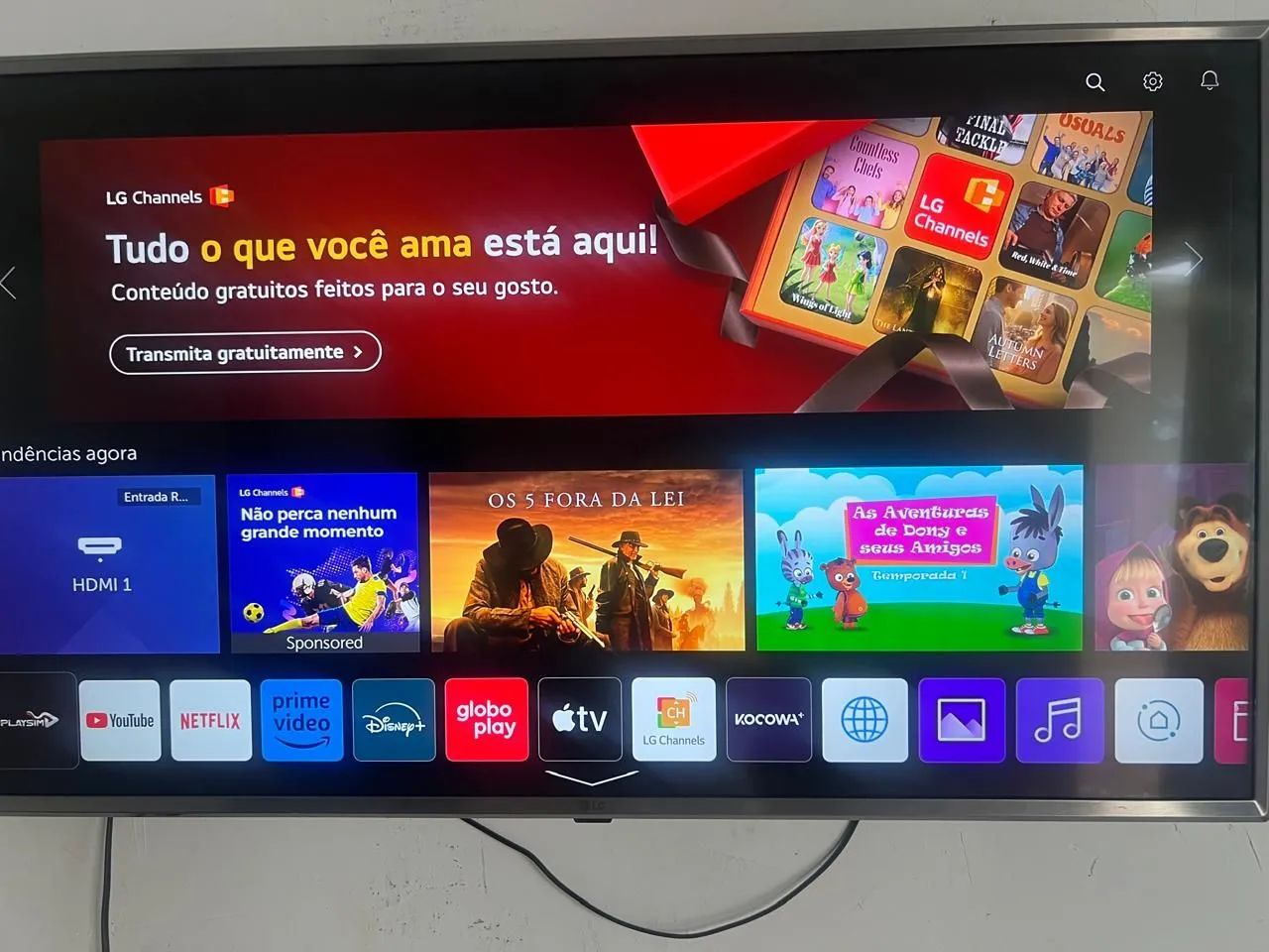 tv LG smartv 43 polegadas 4k - Foto 5