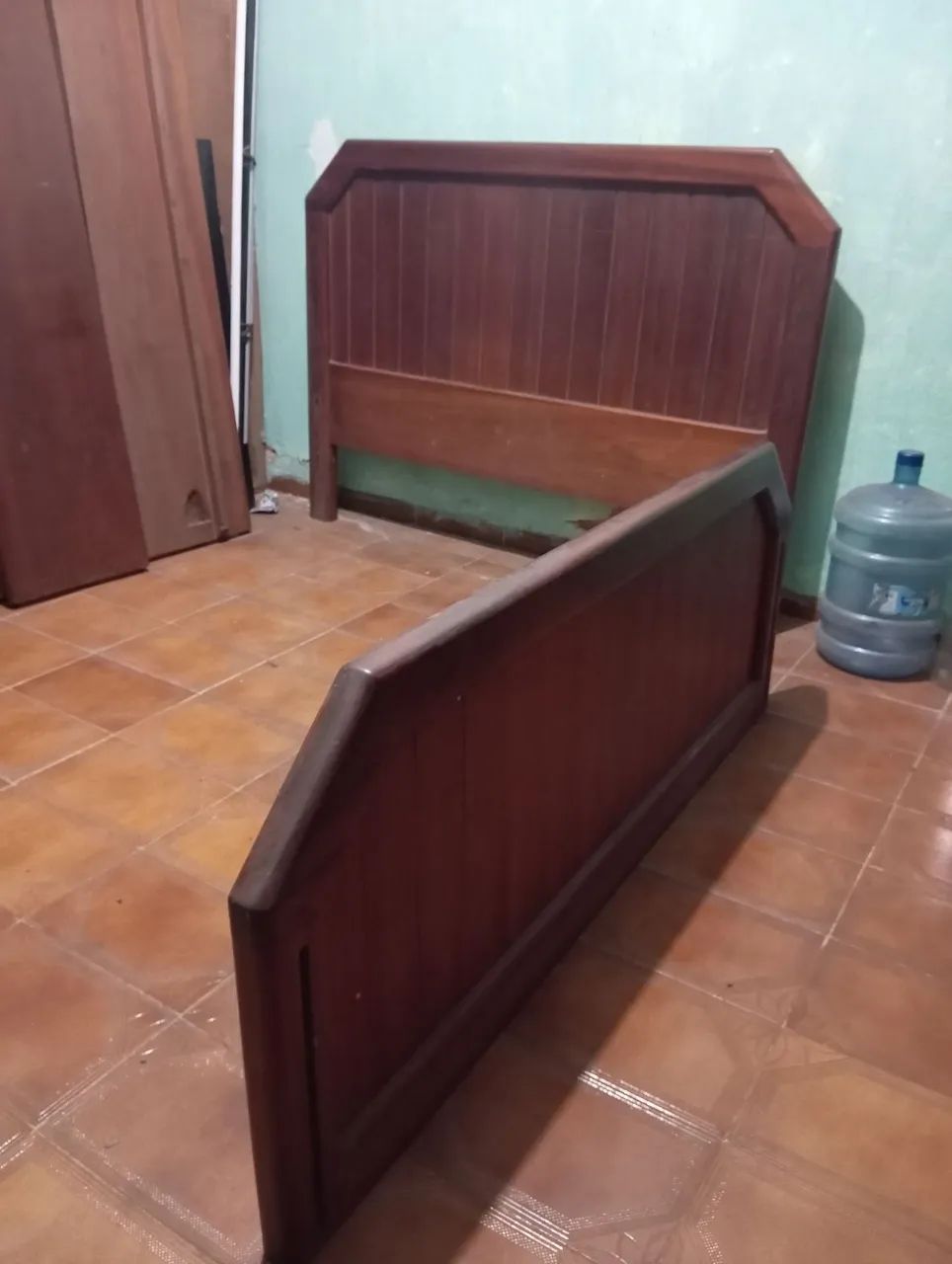 Cama rústica madeira maciça  - Foto 2