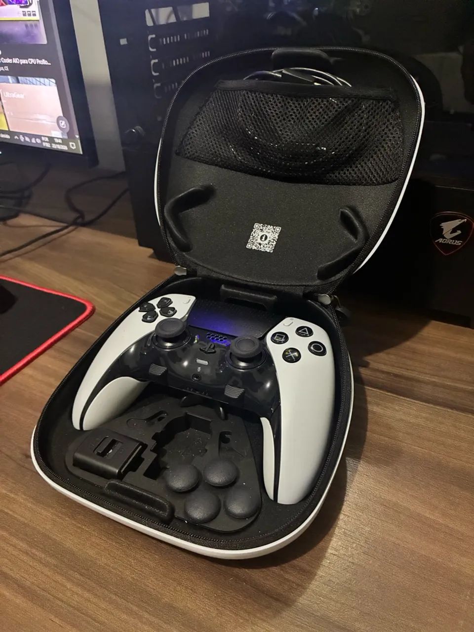 DUALSENSE EDGE COM CASE COMPLETA - PS5