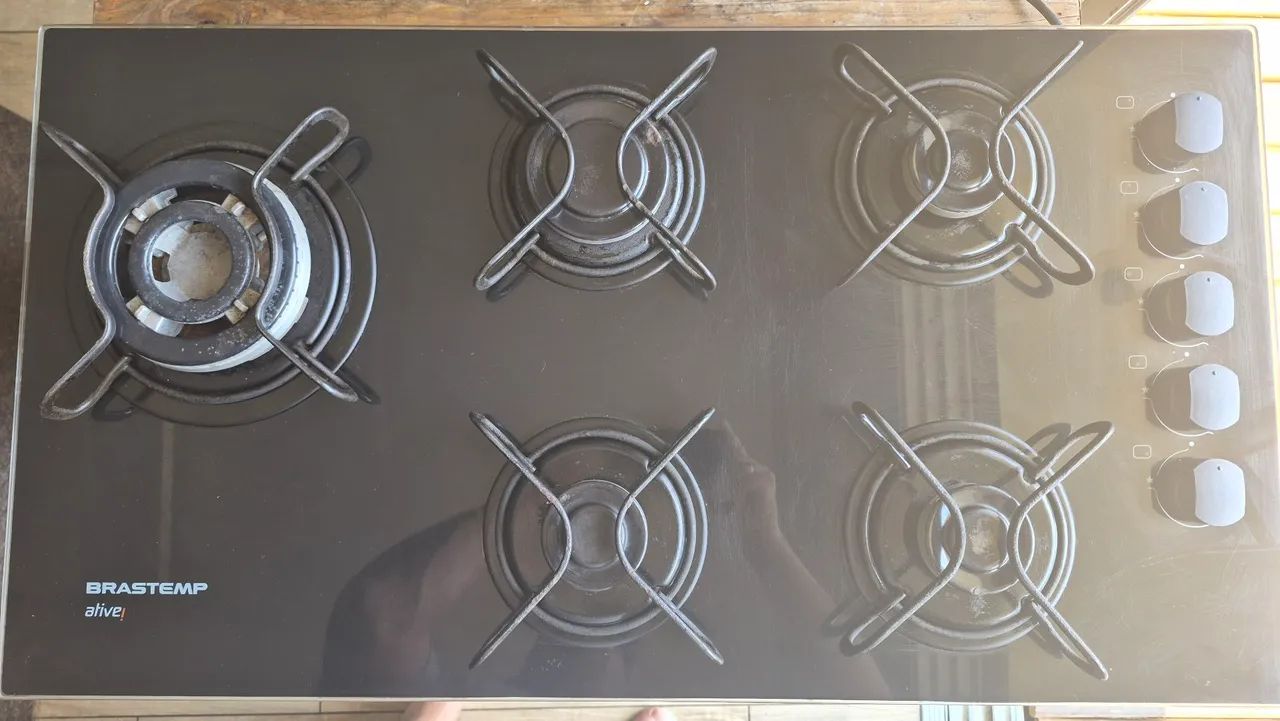 Cooktop brastemp ative 5 bocas.  - Foto 2