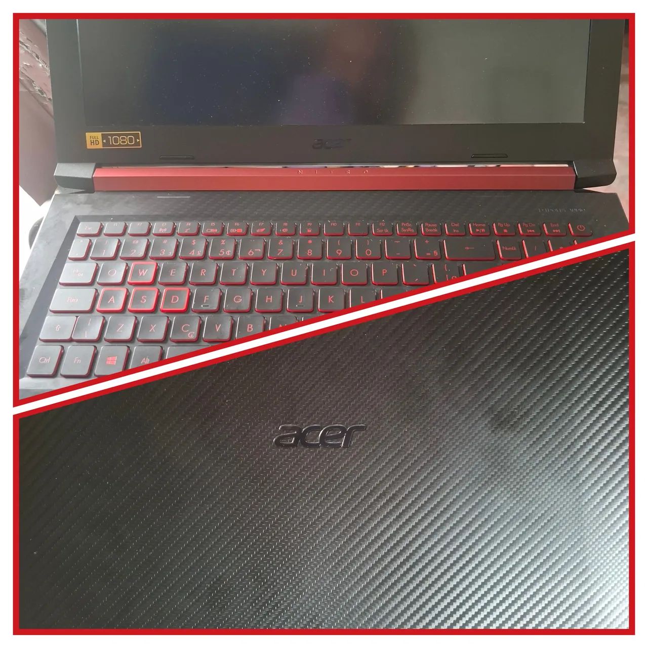 Carcaca nitro 5 completa e em estado de nova - Foto 2