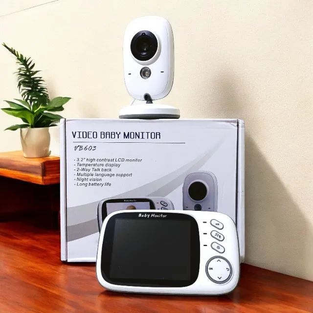 Babá eletrônica VB603 Vídeo e Áudio Visão Noturna 3.2 polegadas - Foto 2