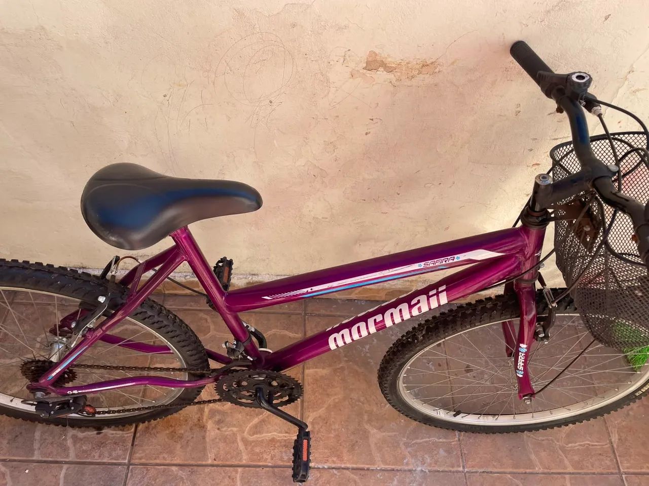 Bicicleta roxa - Foto 4