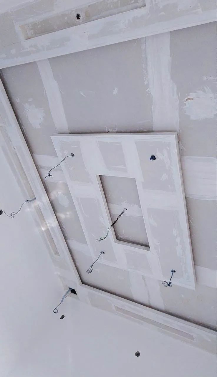 Tudo em drywall e pintura