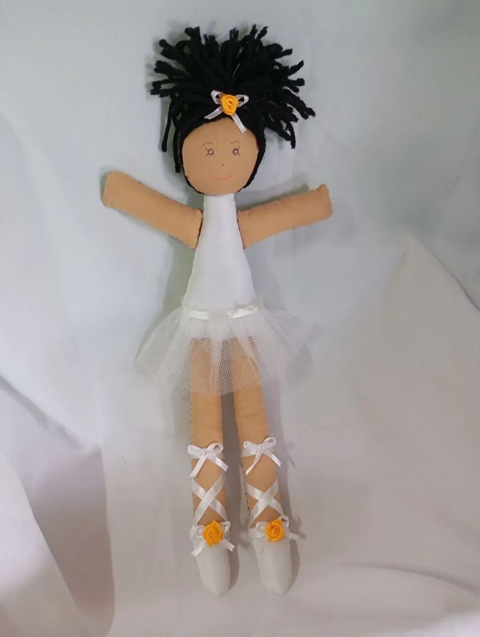 Boneca de pano bailarina  - Foto 4
