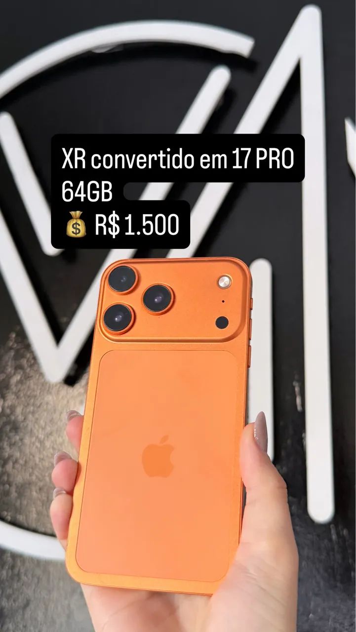 iPhone XR convertido em iPhone 17 Pro - Celulares e Smartphones