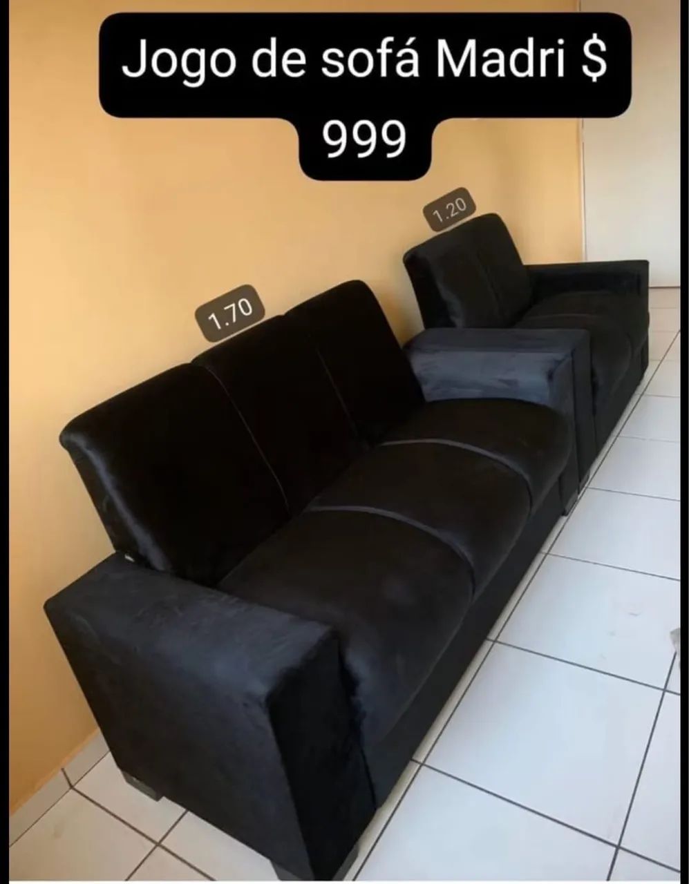 Sofá 2 e 3 lugares