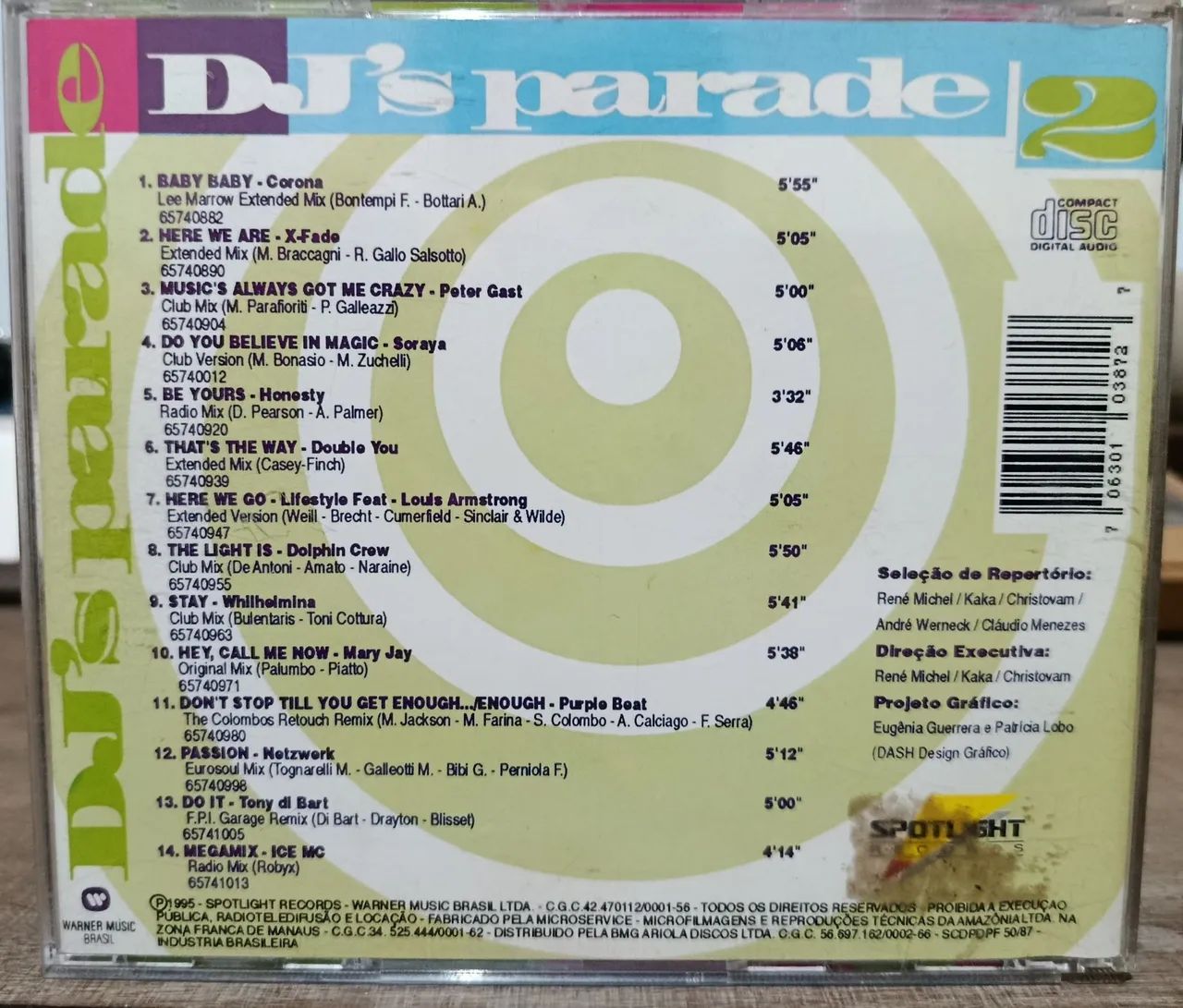 CD DJ's Parade 2 - com 4 faixas Bônus  - Foto 2