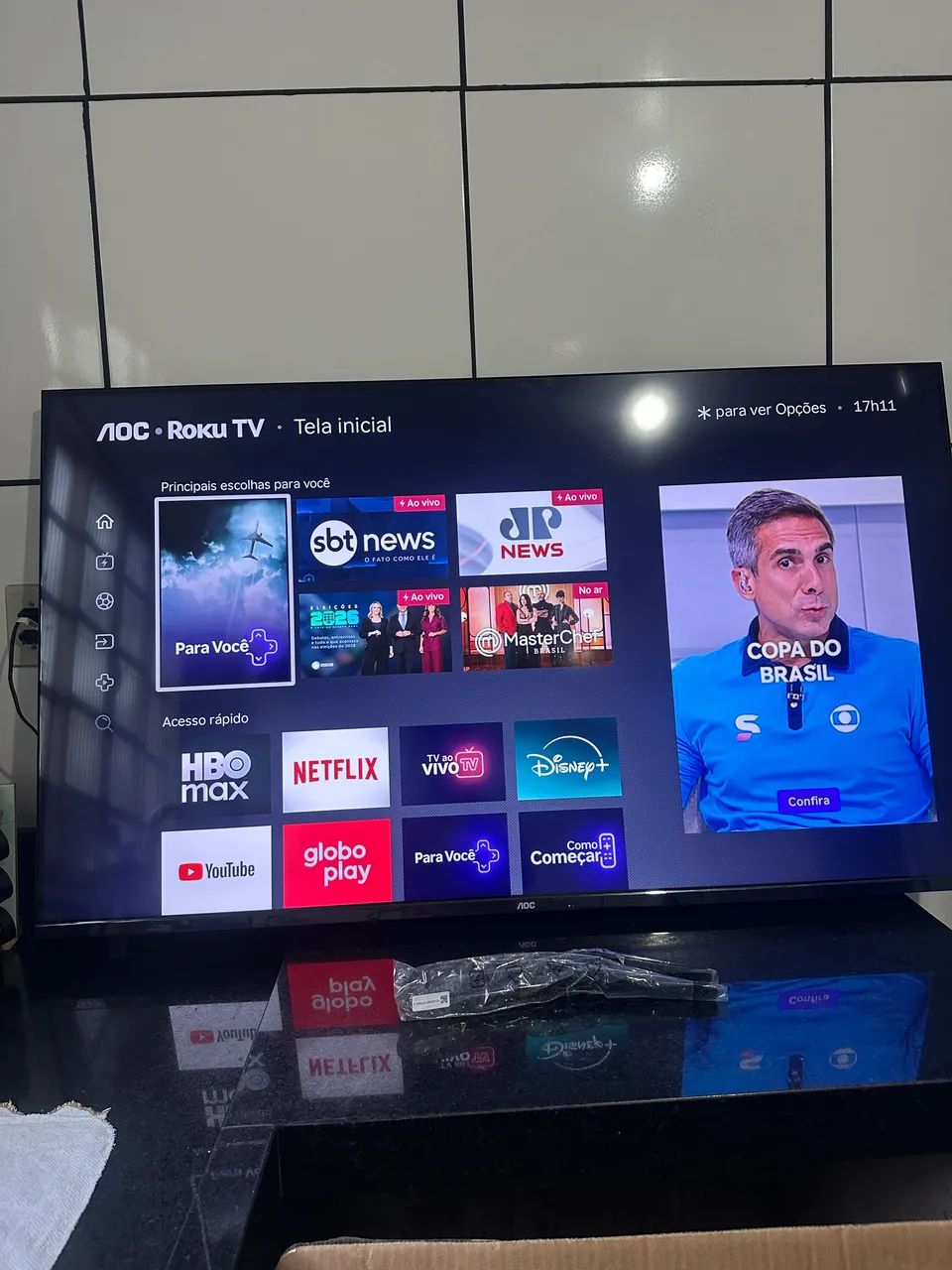 Tv smartv 55 4k caixa 2026 - Foto 5