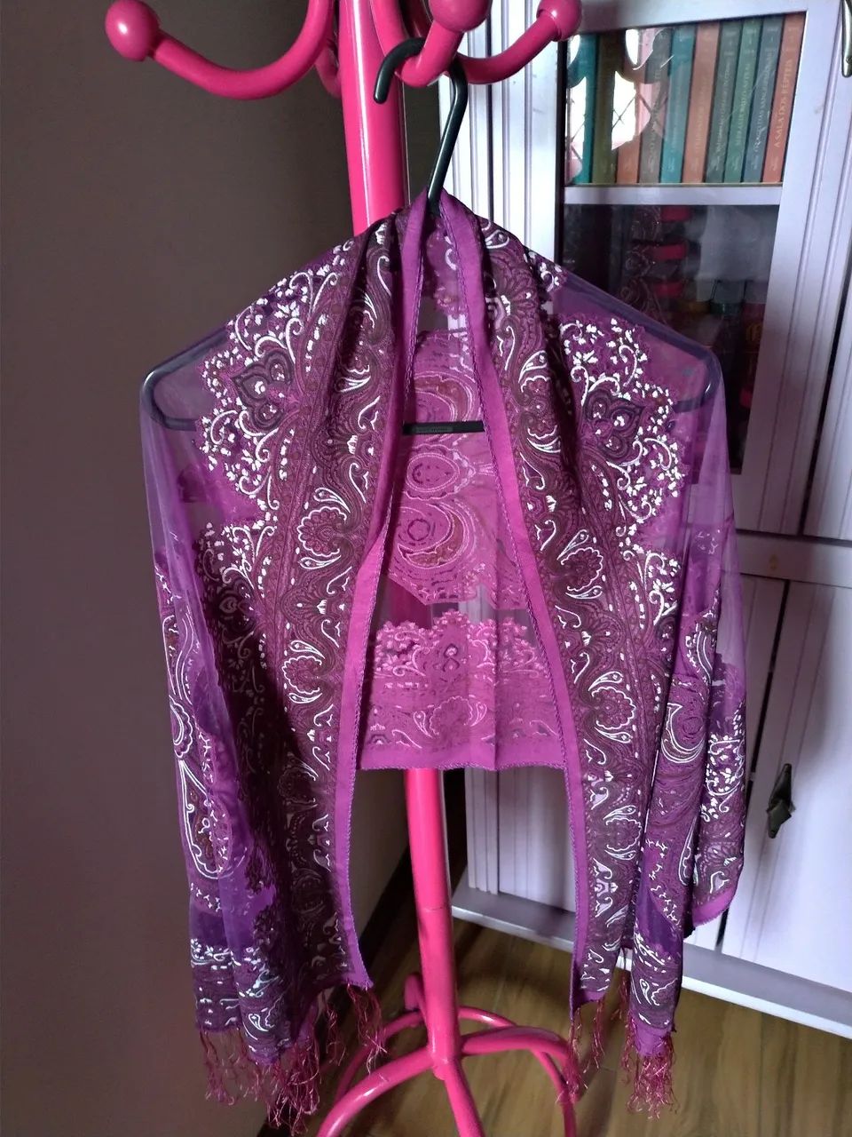 Pashmina da Turquia roxa