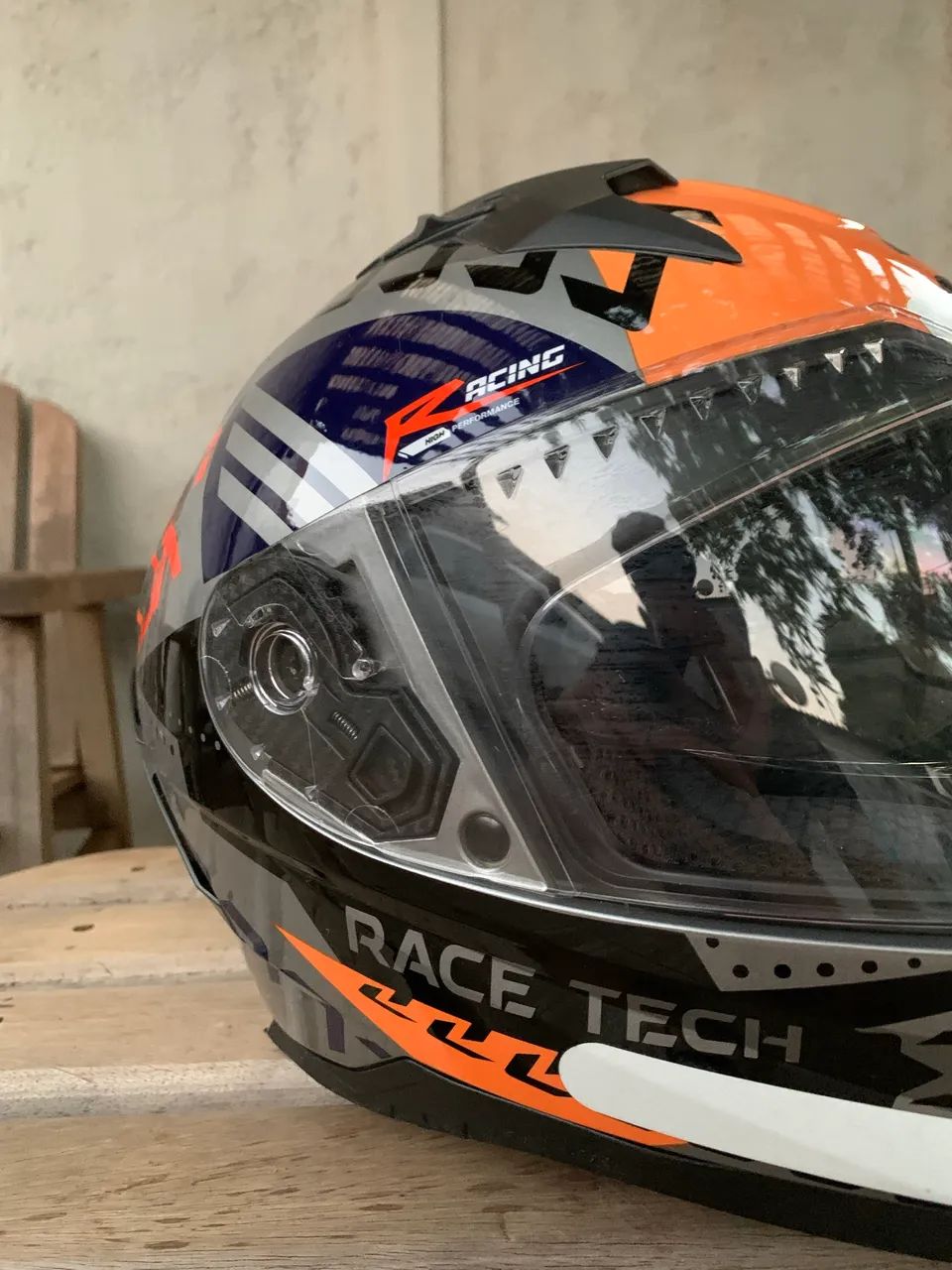 Capacete Race Tech Volt Ninja - Foto 3