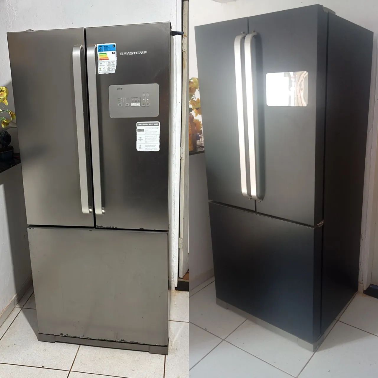 Envelopamento/plotagem para geladeiras, freezer, fogão, armário, parede e etc