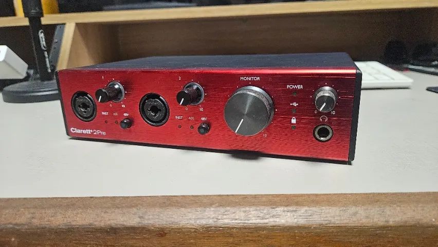 FOCUSRITE CLARETT+ 2PRE ? INTERFACE PROFISSIONAL ? R$ 4.200 - Foto 5