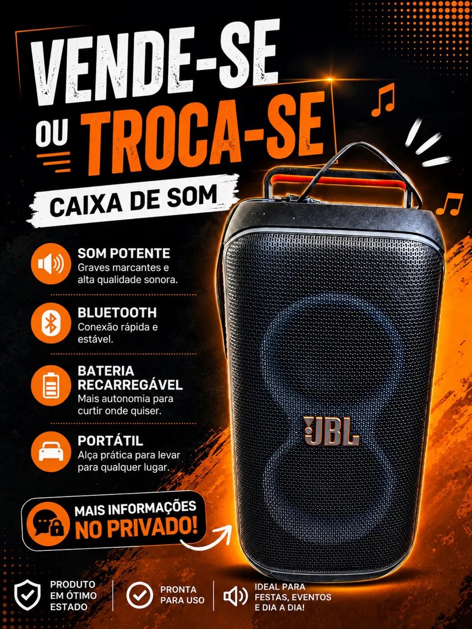 Som JBL Partybox 120
