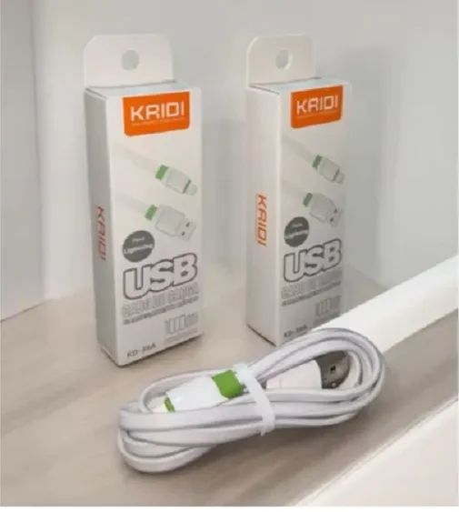 Cabo Carregamento Kaidi 1m Usb Ios iPhone Lightning Kd-39a. - Foto 2