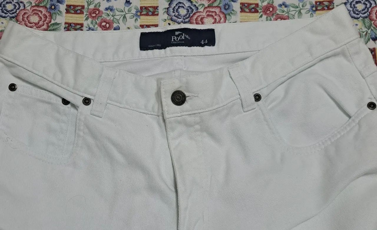 Calça branca nova tradicional - Foto 3
