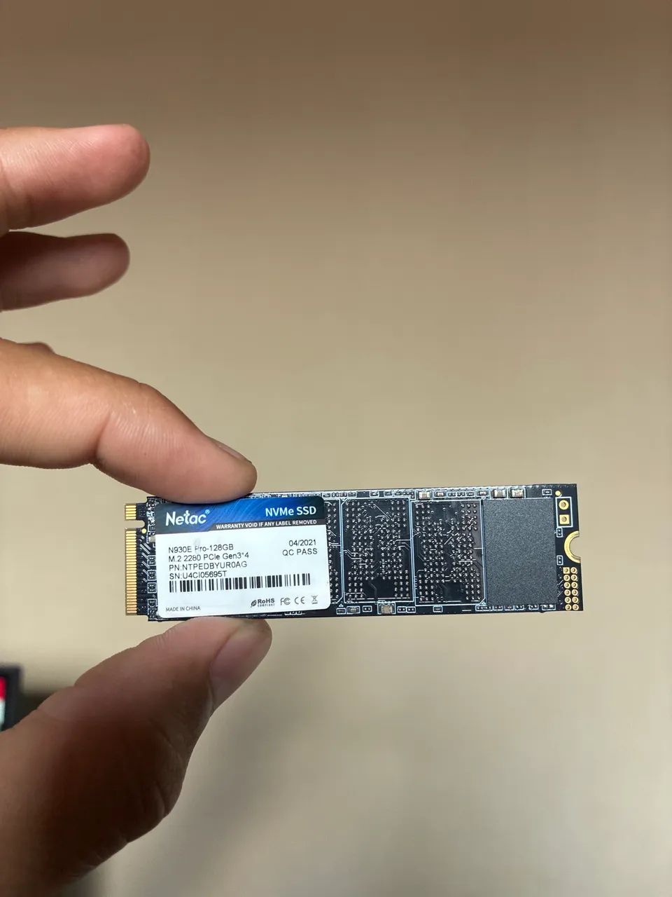 SSD NVMe Pro-128GB Netac - Foto 2