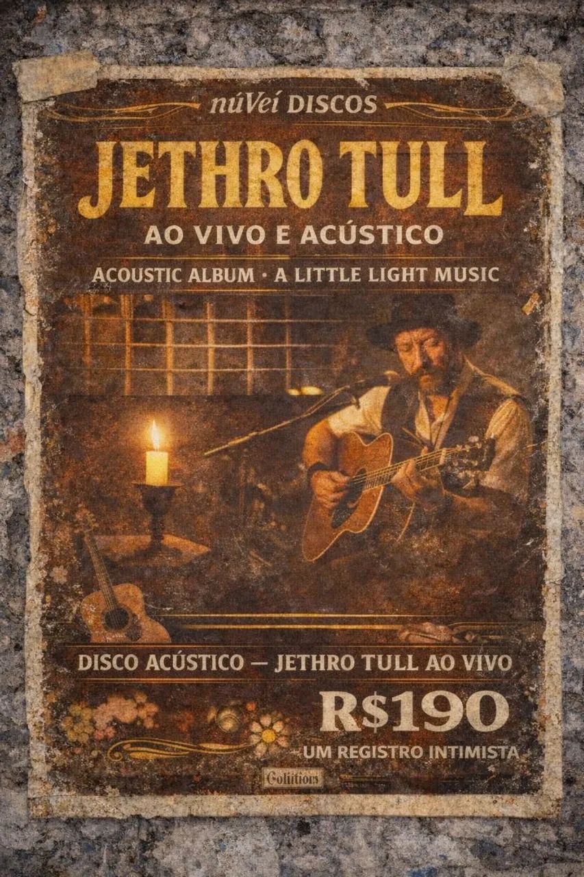 JETHRO TULL - A LITTLE LIGHT MUSIC (1992) LP DUPLO  - Foto 4