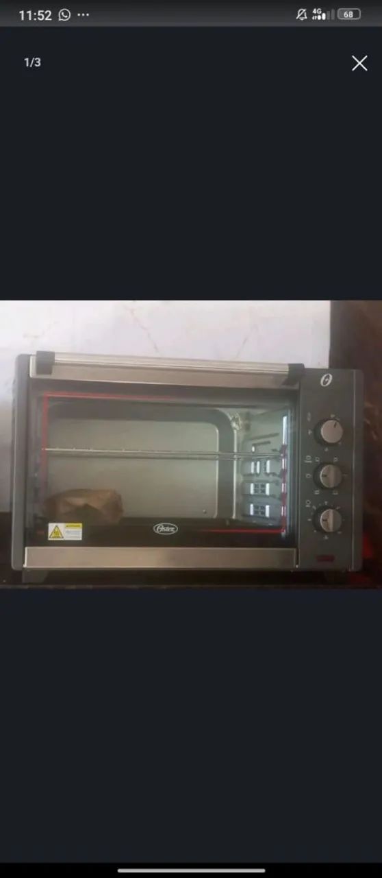 Forno Elétrico Oster Completo - Funcionando Perfeitamente
