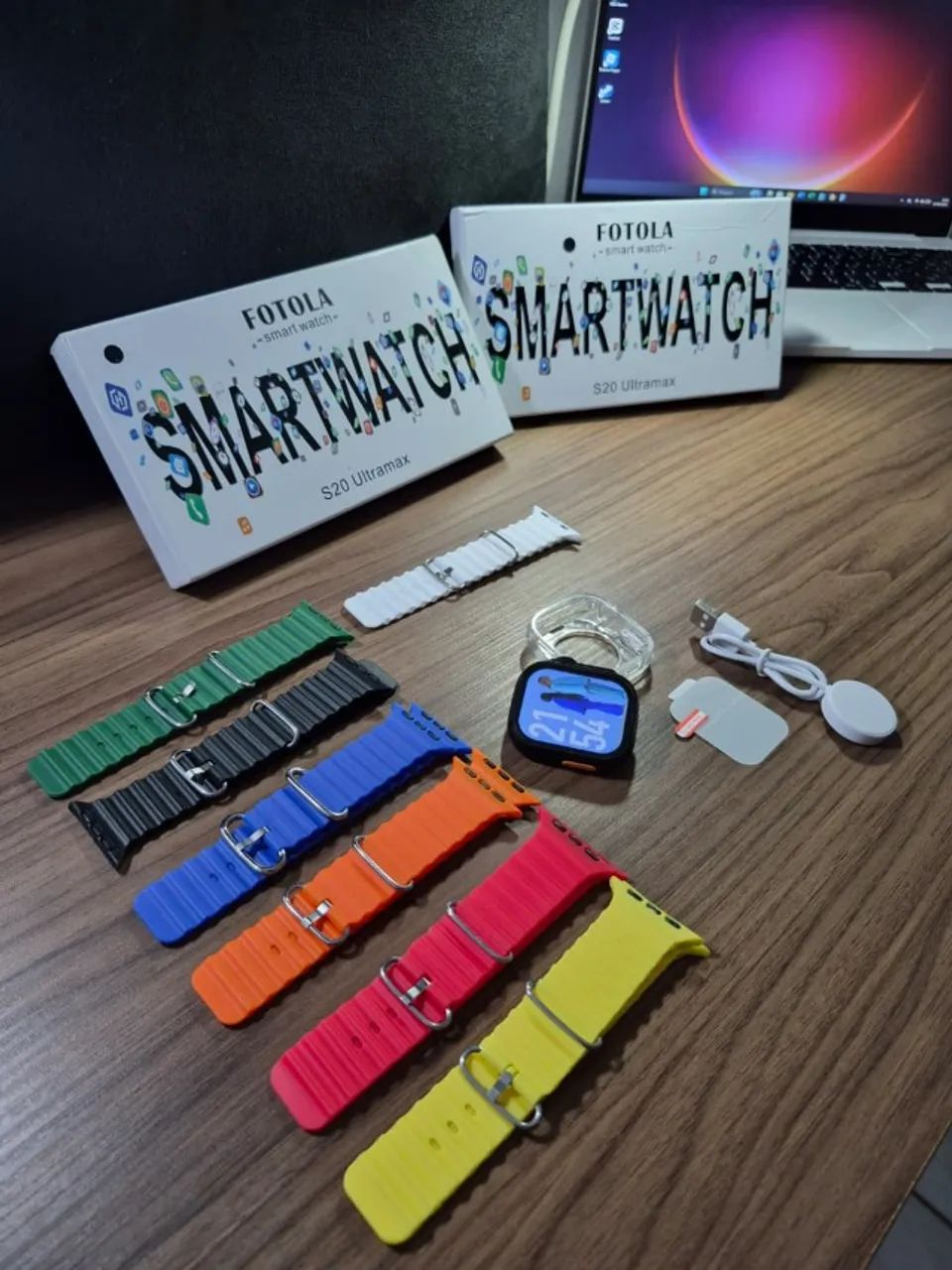 SMARTWATCH S20 + 7 PULSEIRAS ( NOVO EM ESTOQUE) - Foto 4