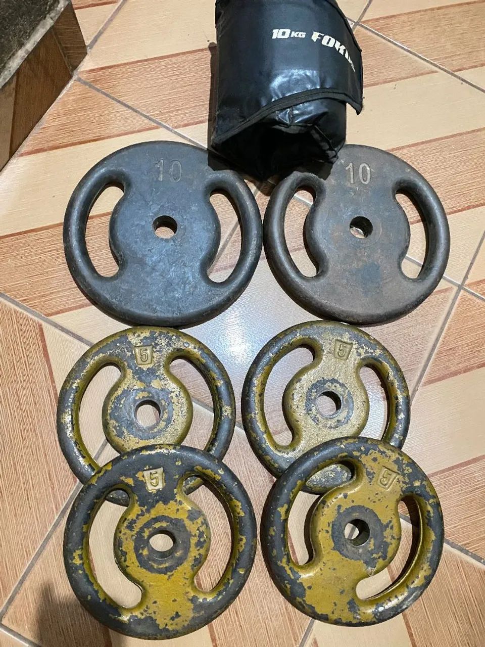 Anilhas de ferro 