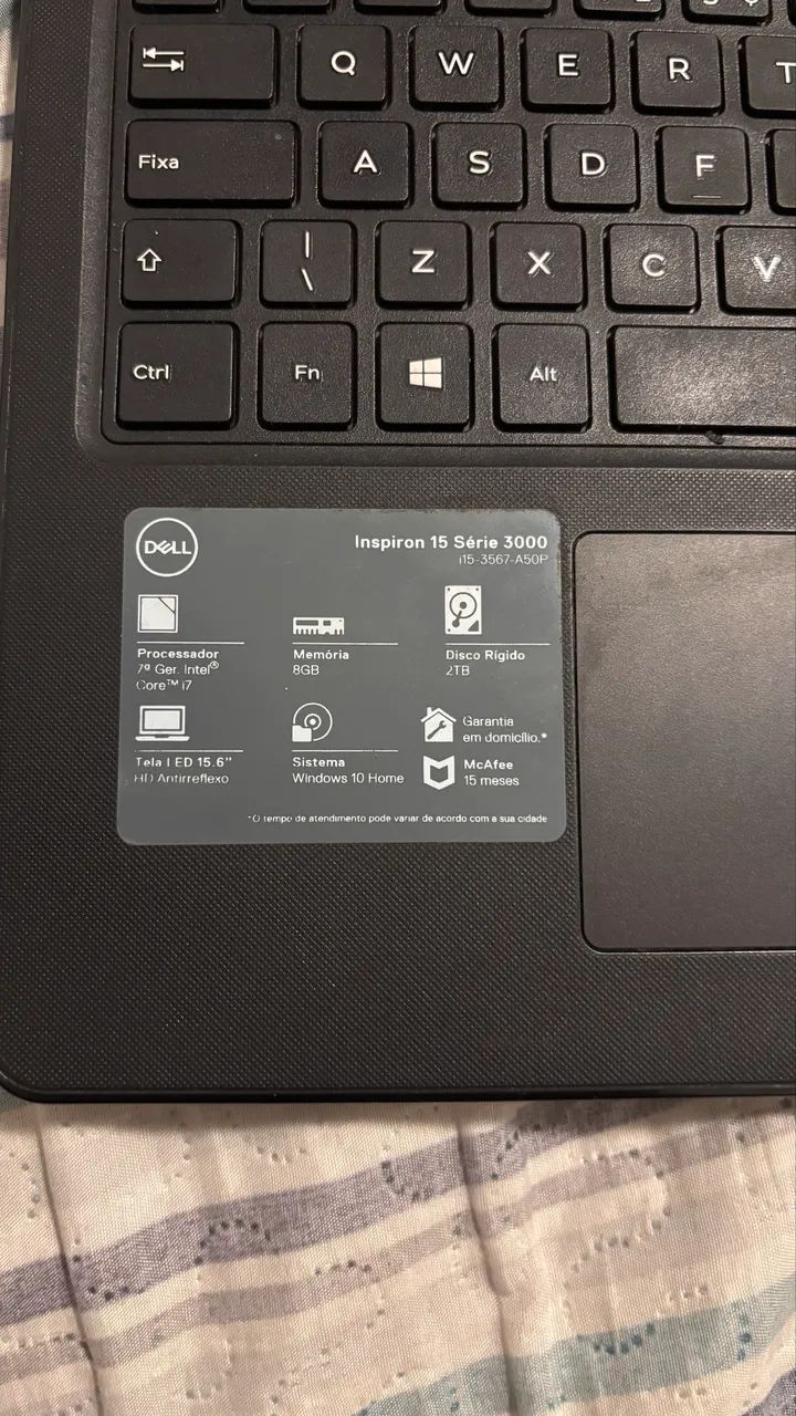 Dell Inspiron 15 3567 ? com SSD - Notebooks - Jardim Vila Galvão