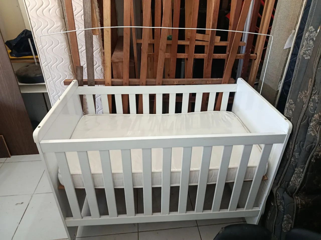 Berço com colchão